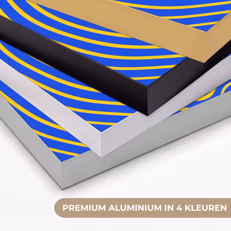 Art Frame - Abstract patroon - Blauw — 2