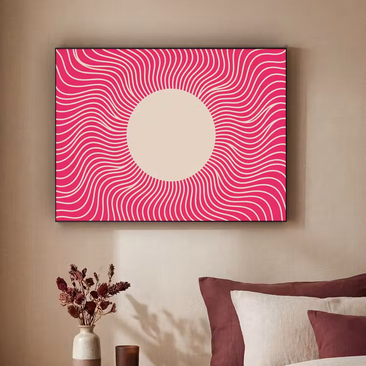 Art Frame - Abstract - Patroon - Roze — 3