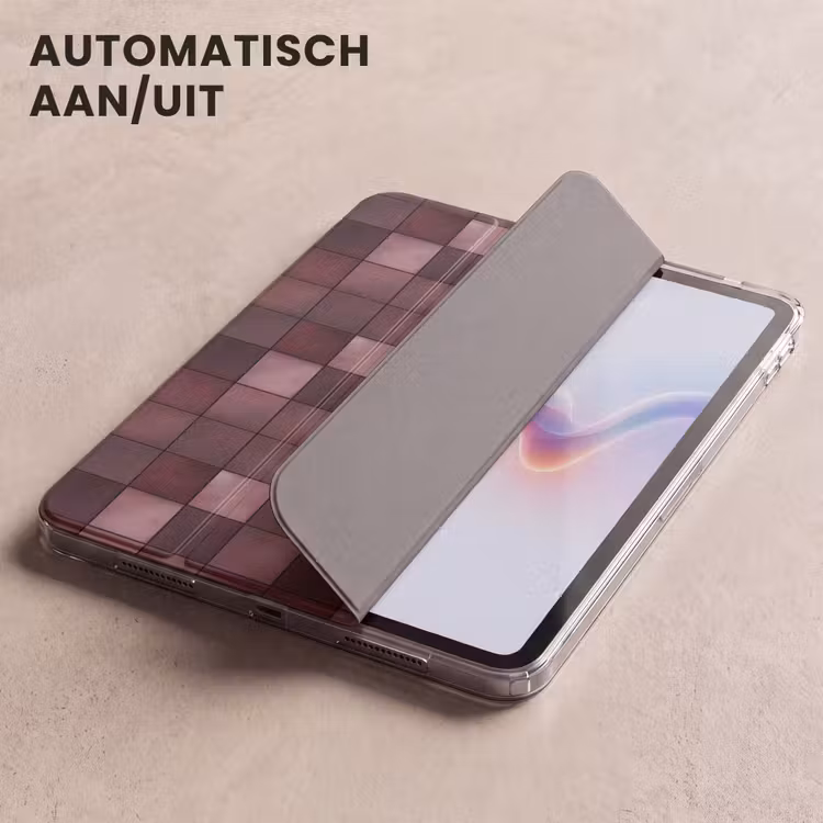 iPad hoes - Tegel - Patroon - Paars — 5
