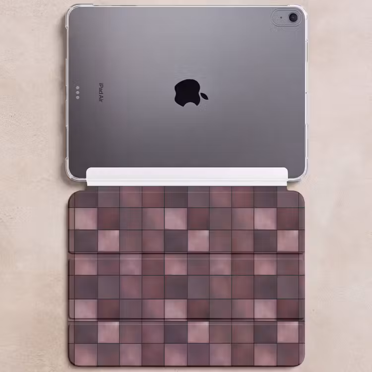 iPad hoes - Tegel - Patroon - Paars — 6