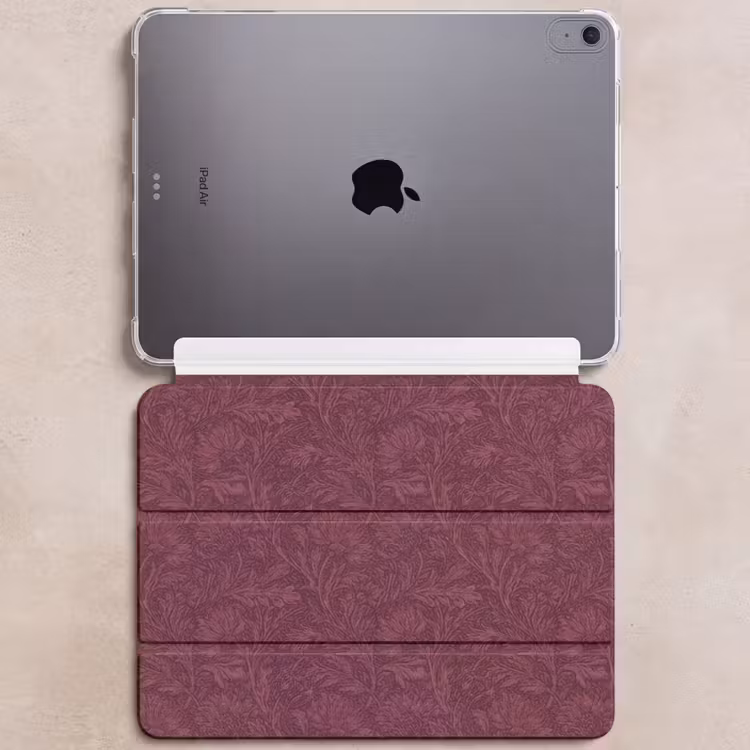iPad hoes - Bladeren - Patroon - Paars — 6