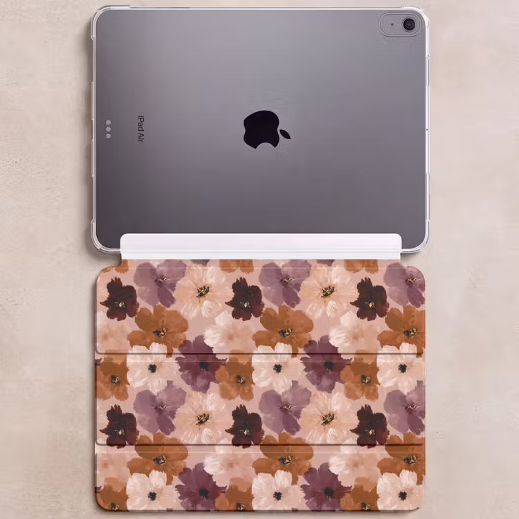 iPad hoes - Bloemen - Abstract - Aardetinten — 6