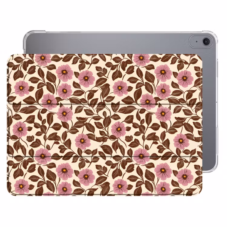 iPad hoes - Bloemen - Bladeren - Kleurrijk — 1