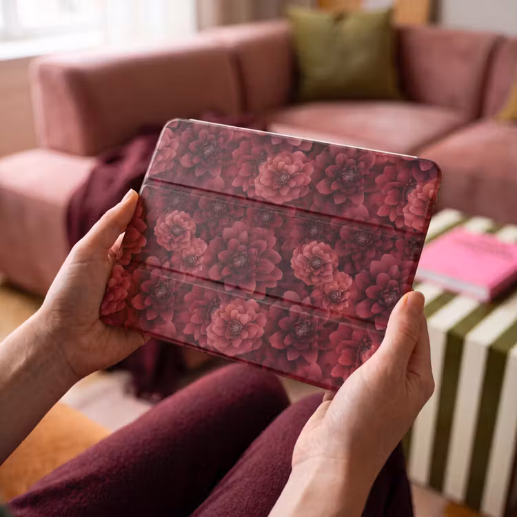 iPad hoes - Dahlias - Bloemen - Rood — 4