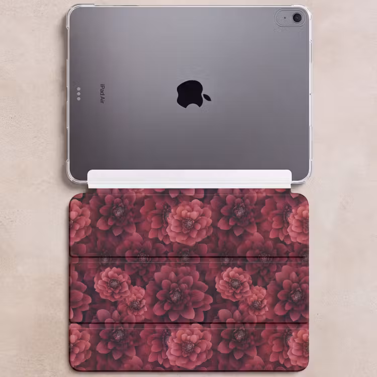 iPad hoes - Dahlias - Bloemen - Rood — 6