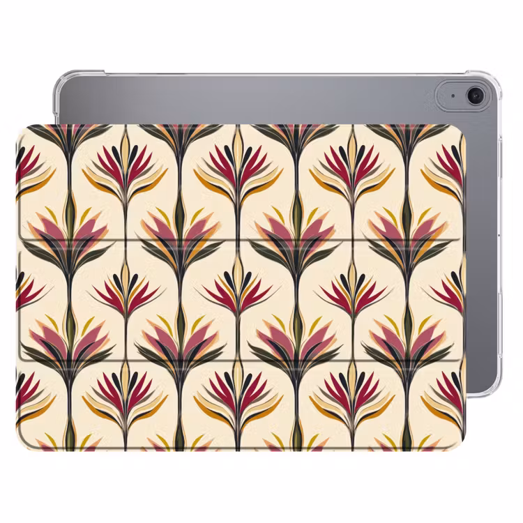 iPad hoes - Waaier - Motief - Kleurrijk — 1