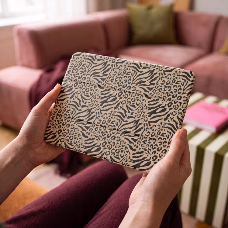 iPad hoes - Giraf - Zebra - Motief - Bruin — 4