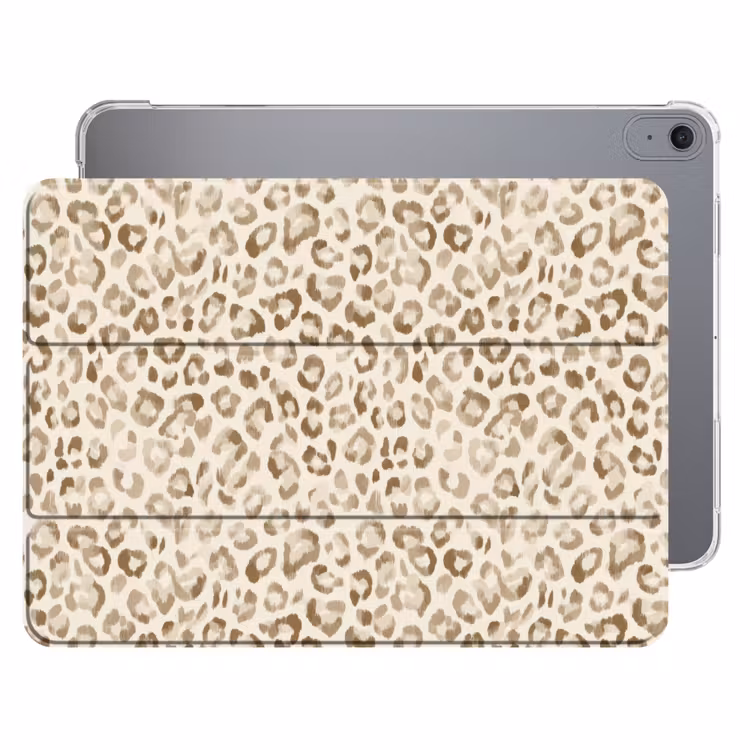 iPad hoes - Luipaard - Klassiek - Beige — 1