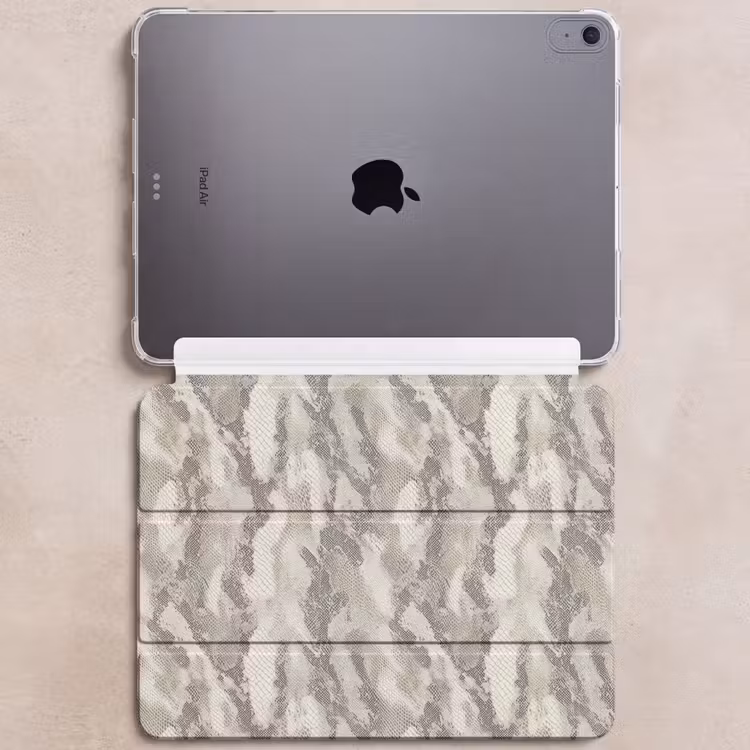 iPad hoes - Slang - Patroon - Taupe — 6