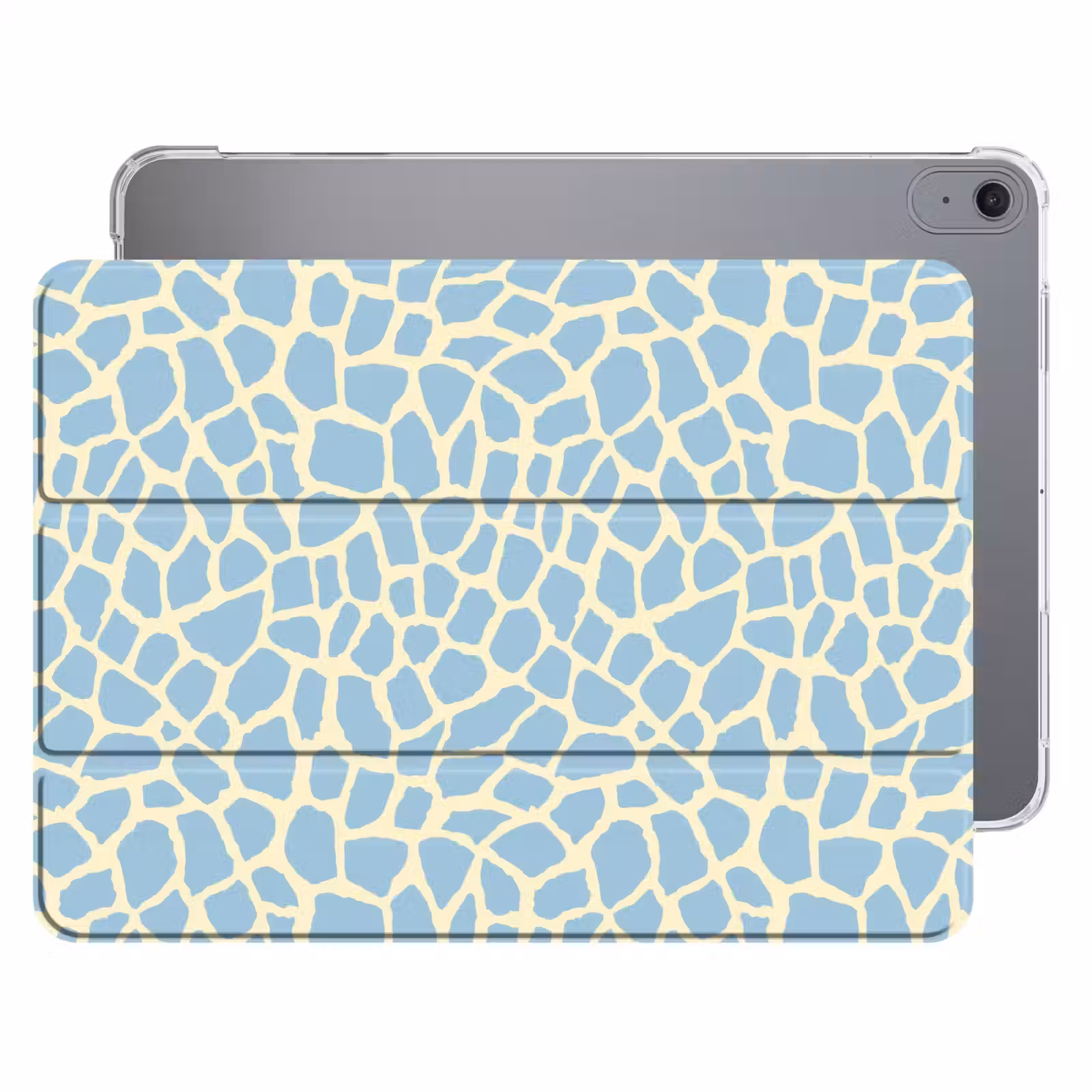 iPad hoes - Giraf - Modern - Blauw — 1