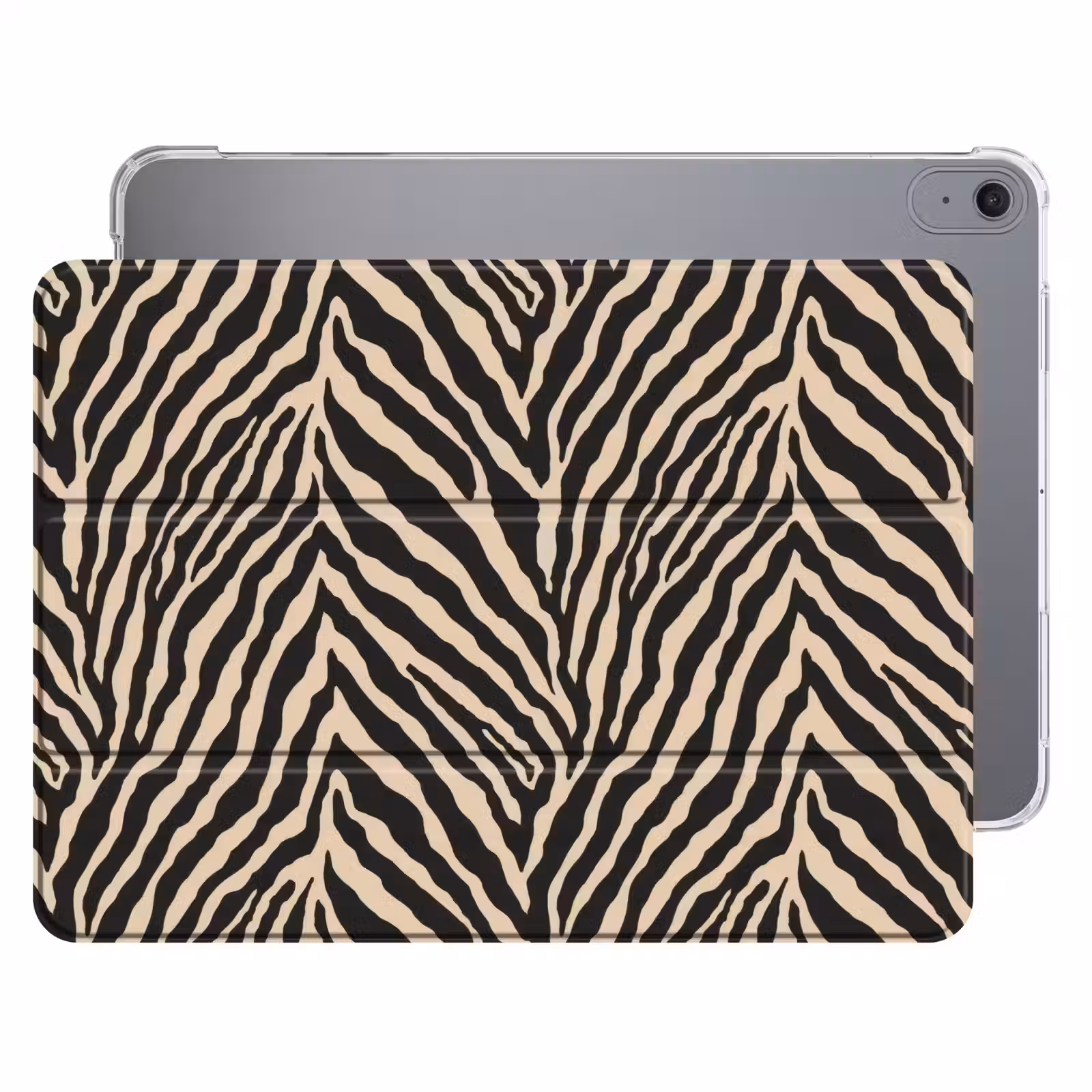 iPad hoes - Zebra - Klassiek - Zwart — 1
