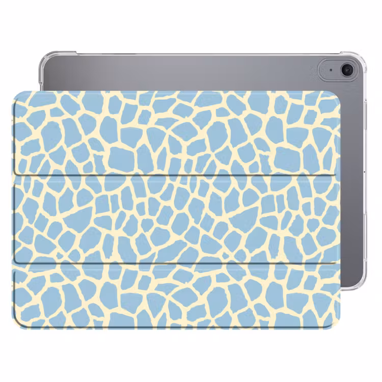 iPad hoes - Giraf - Modern - Blauw — 1