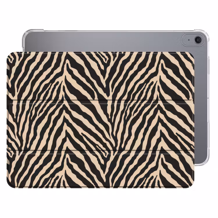 iPad hoes - Zebra - Klassiek - Zwart — 1