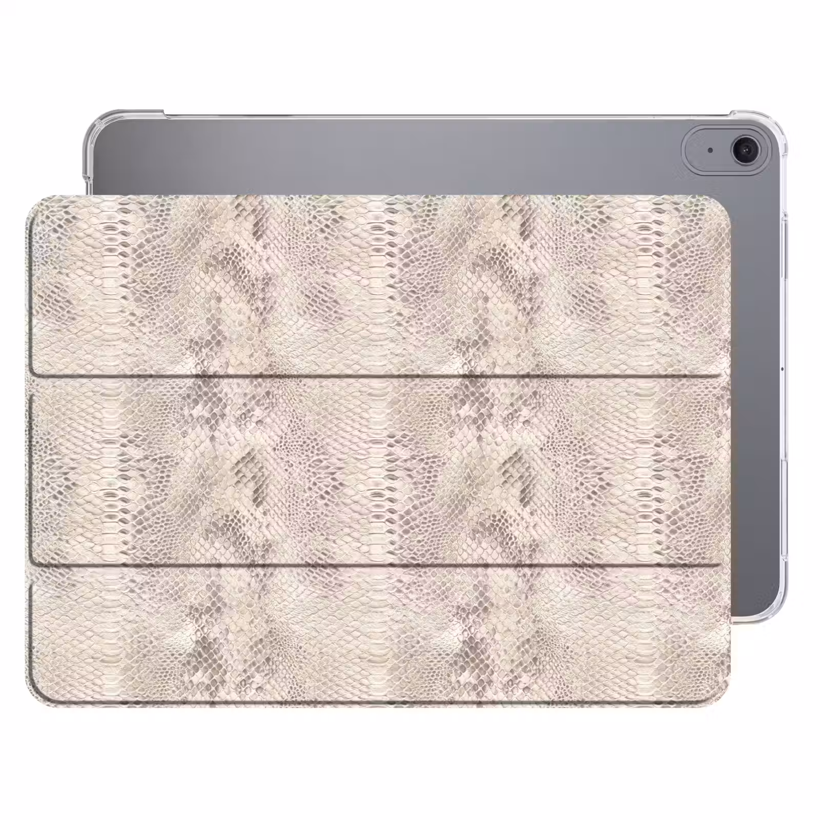 iPad hoes - Slang - Patroon - Beige — 1