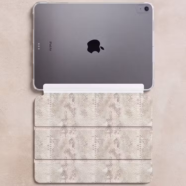 iPad hoes - Slang - Patroon - Beige — 6