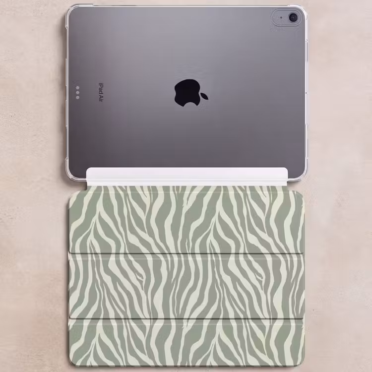 iPad hoes - Zebra - Motief - Groen — 6