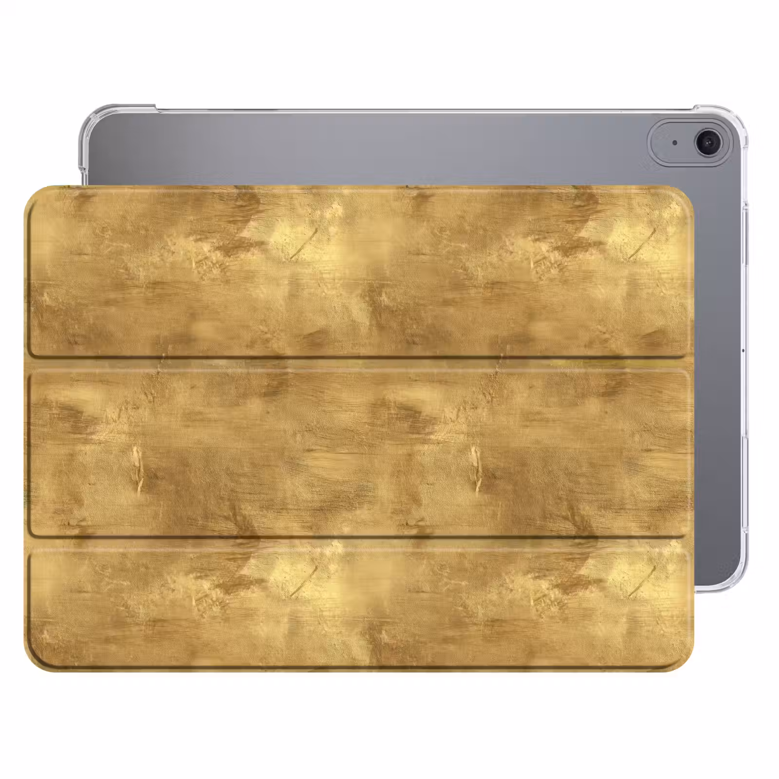 iPad hoes - Industrieel - Textuur - Goud — 1