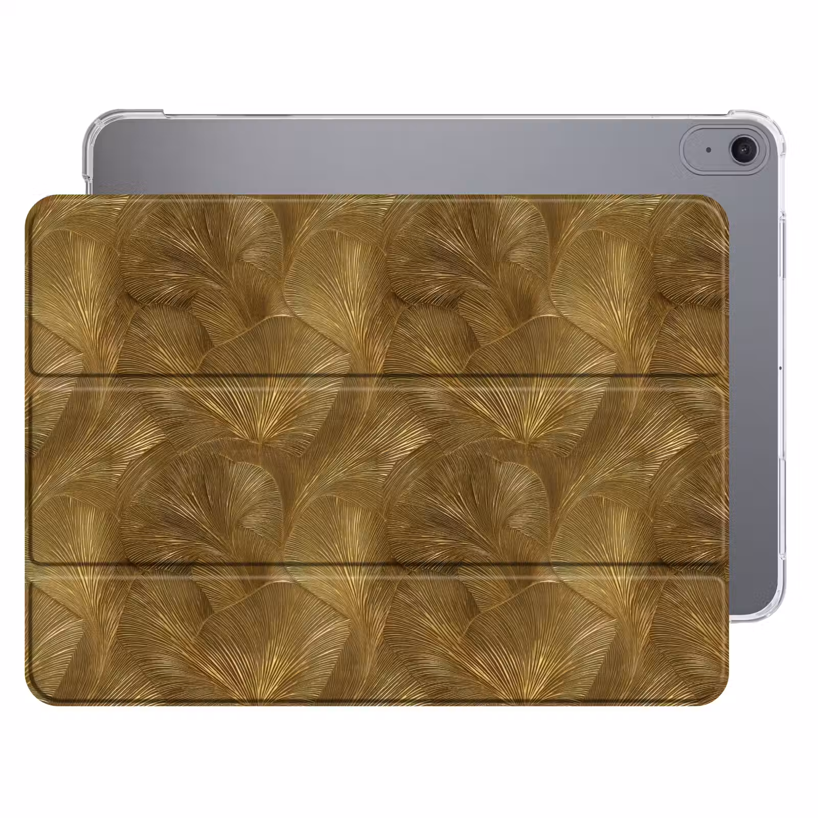 iPad hoes - Organisch - Lijnen - Goud — 1