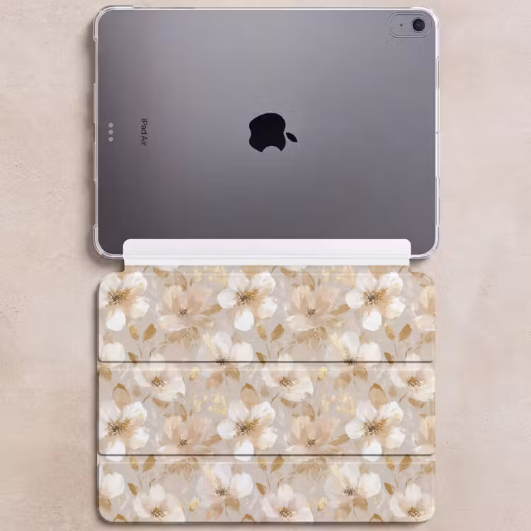iPad hoes - Bloemen - artistiek - Goud — 6
