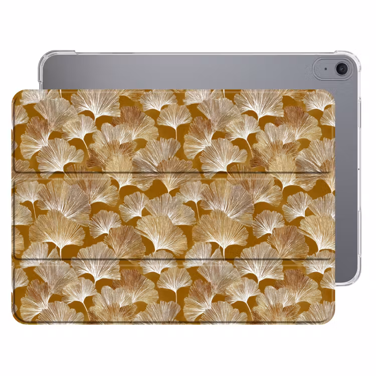 iPad hoes - Ginkgo - Bladeren - Goud — 1