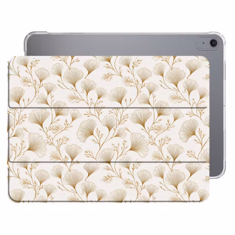 iPad hoes - Ginkgo - Takken - Goud — 1