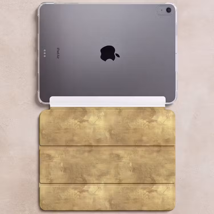 iPad hoes - Industrieel - Textuur - Goud — 6