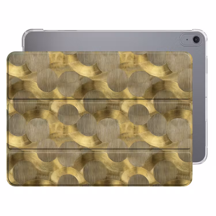 iPad hoes - Modern - Geometrisch - Goud — 1