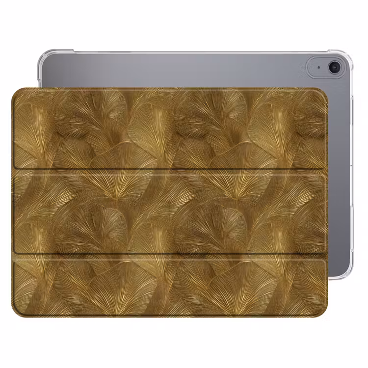 iPad hoes - Organisch - Lijnen - Goud — 1