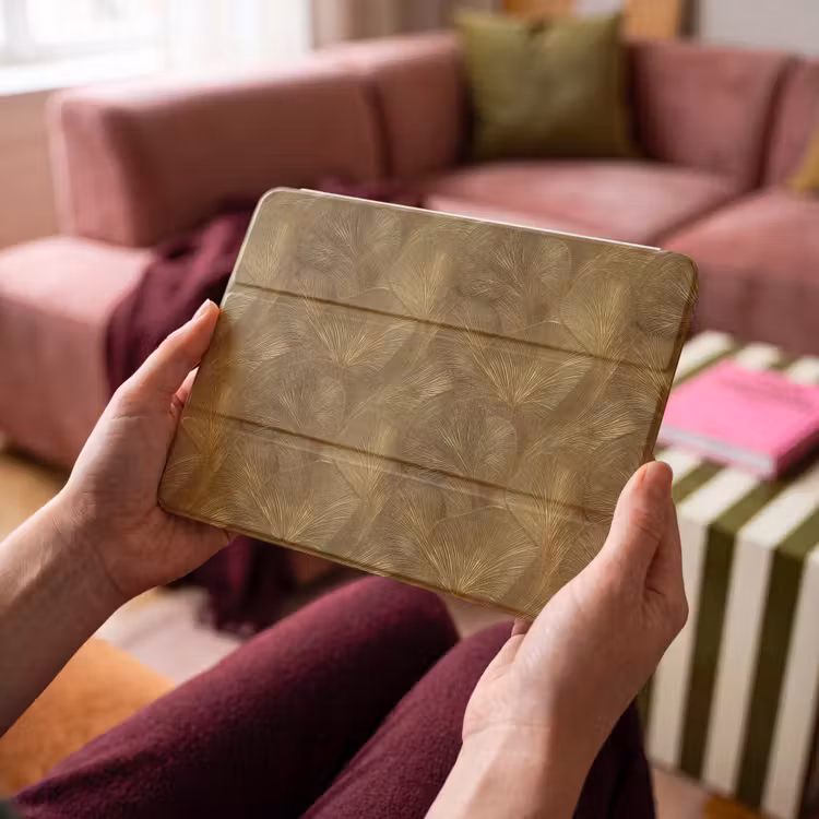 iPad hoes - Organisch - Lijnen - Goud — 4