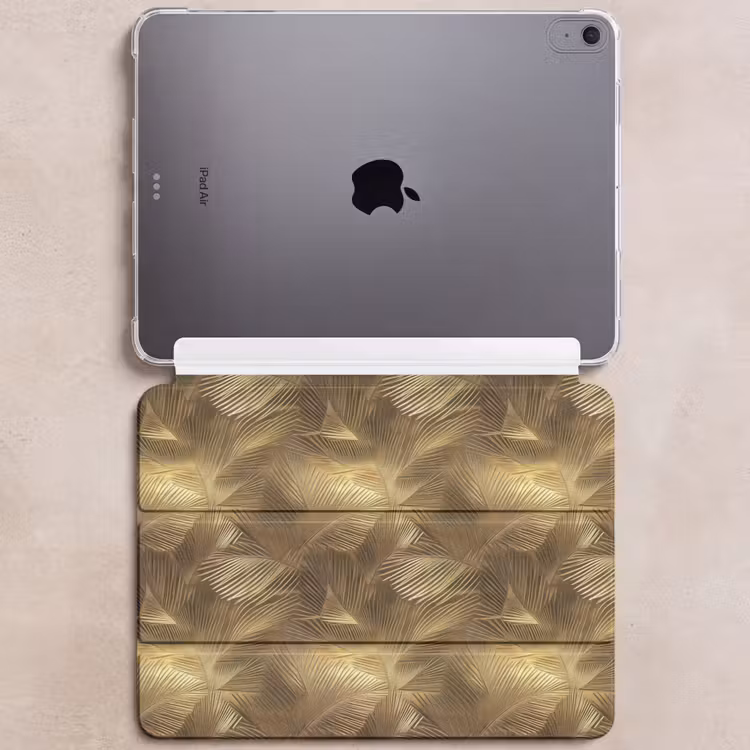 iPad hoes - Palm - Waaier - Goud — 6