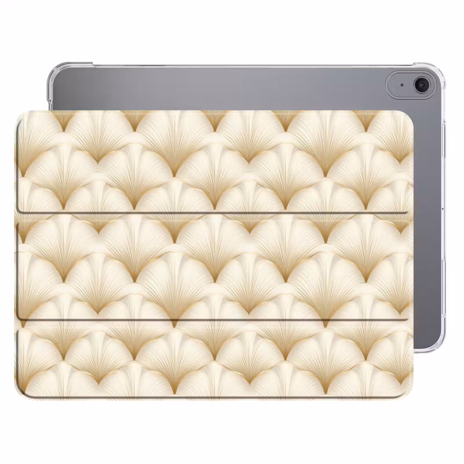 iPad hoes - Waaier - Motief - Goud — 1