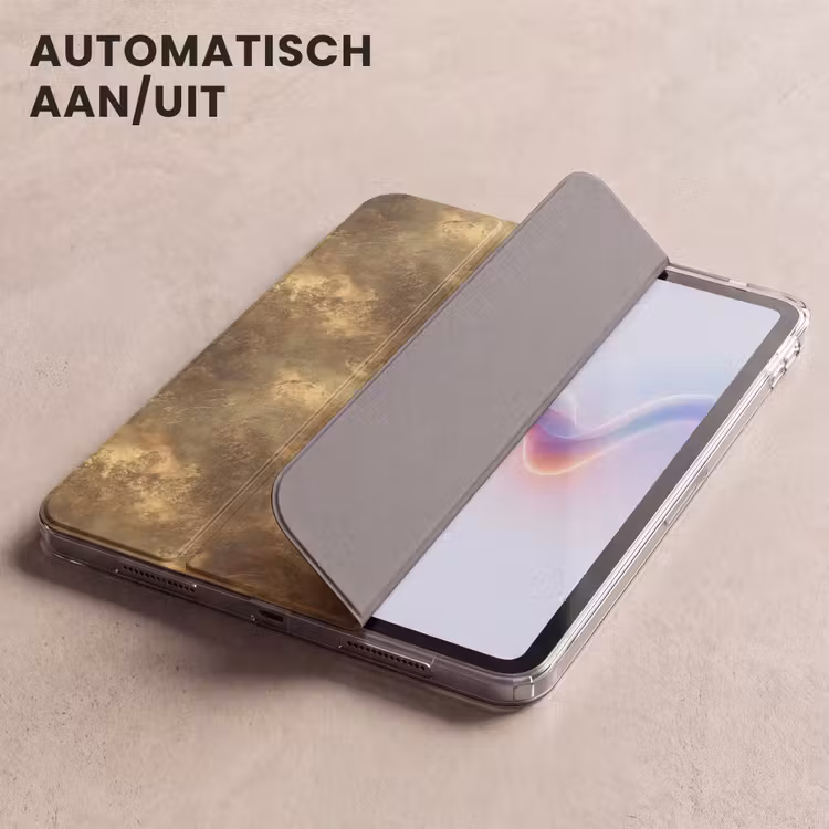iPad hoes - Antiek - Metaallook - Goud — 5
