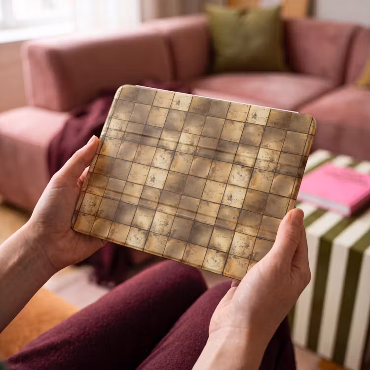 iPad hoes - Geometrisch - Tegels - Goud — 4