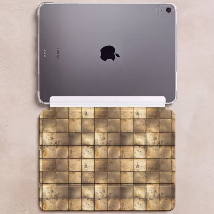 iPad hoes - Geometrisch - Tegels - Goud — 6
