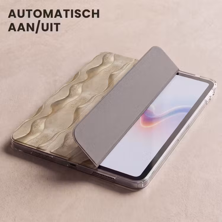iPad hoes - Golven - Patroon - Goud — 5