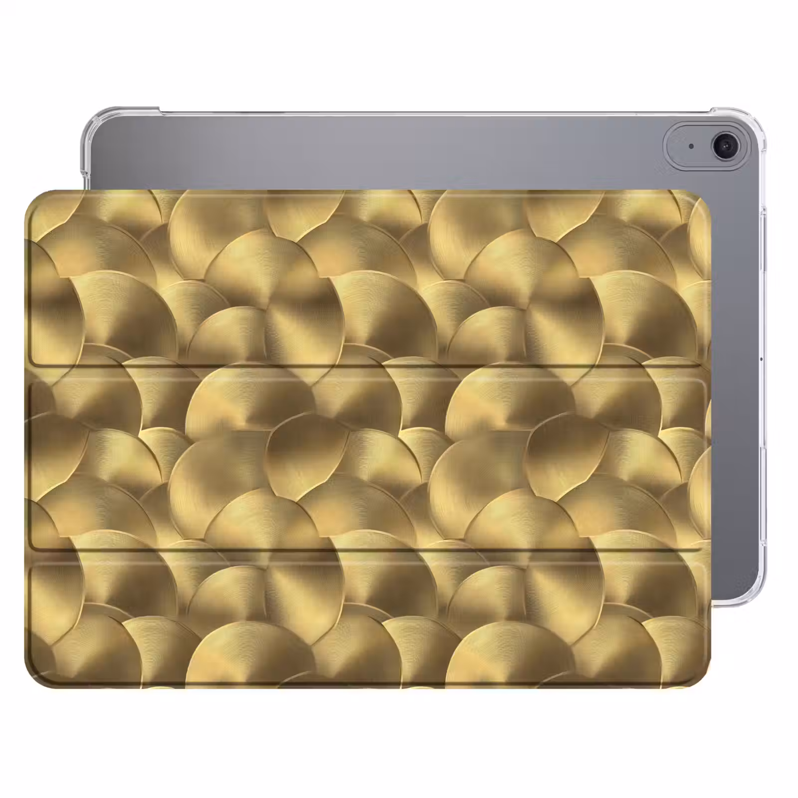 iPad hoes - Modern - Cirkel - Goud — 1