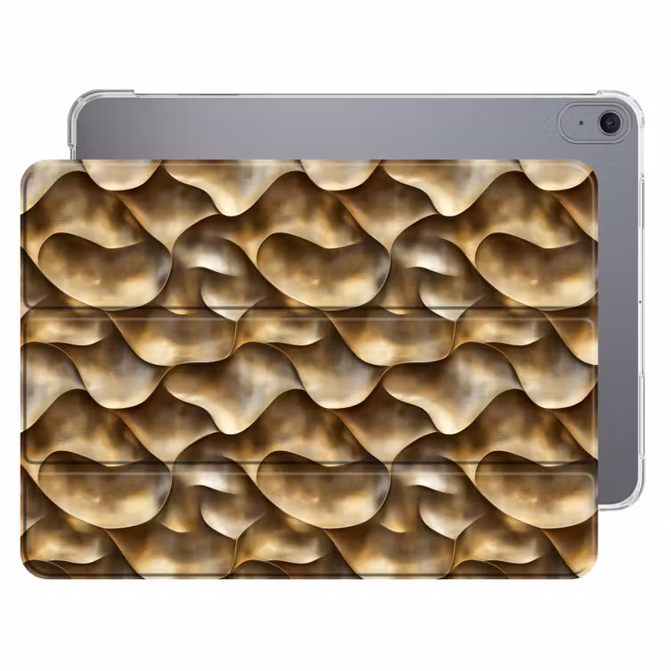 iPad hoes - Abstract - Antiek - Goud — 1