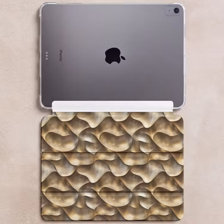 iPad hoes - Abstract - Antiek - Goud — 6