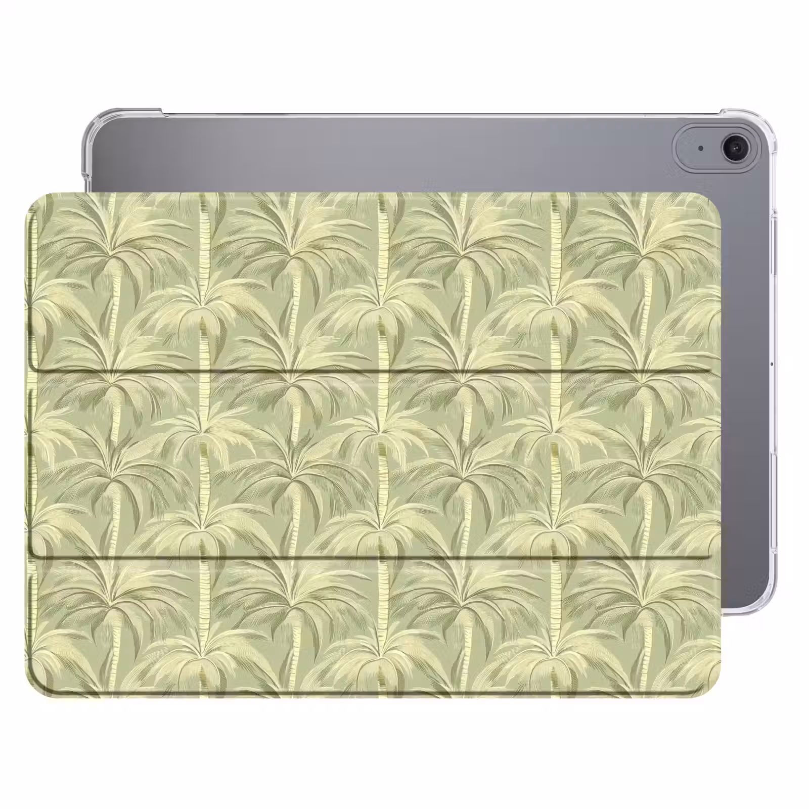 iPad hoes - Palmwoud - Tropisch - Groen — 1