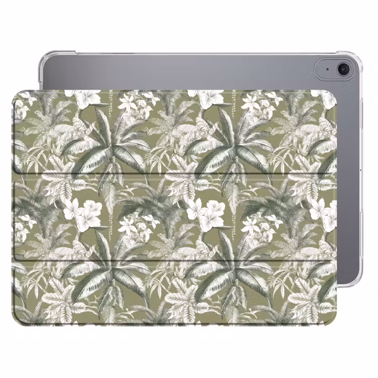 iPad hoes - Botanisch - Bloemen - Groen — 1