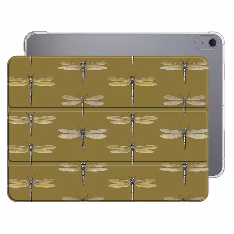 iPad hoes - Libellen - Patroon - Groen — 1