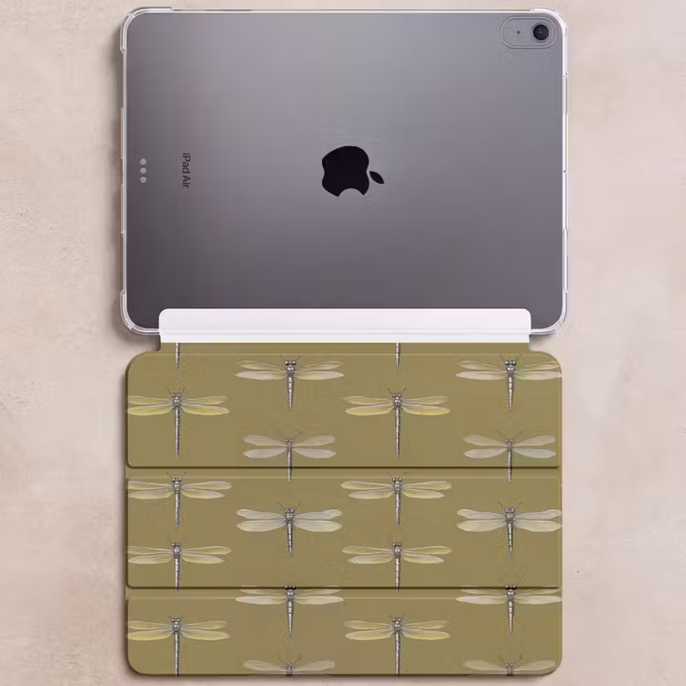 iPad hoes - Libellen - Patroon - Groen — 6