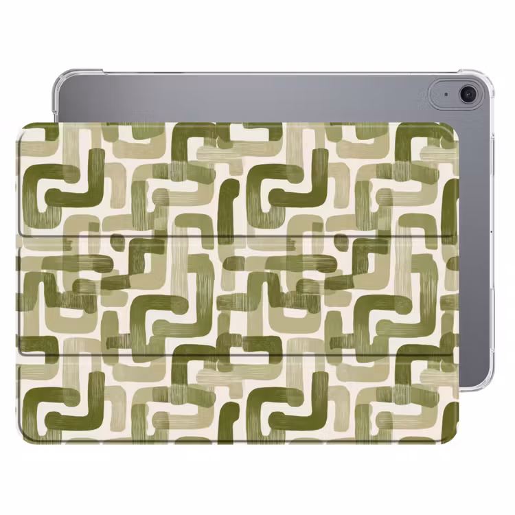 iPad hoes - Modern - Grafisch - Groen — 1