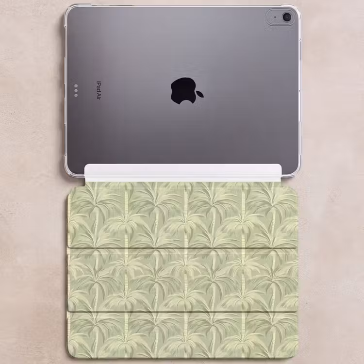iPad hoes - Palmwoud - Tropisch - Groen — 6