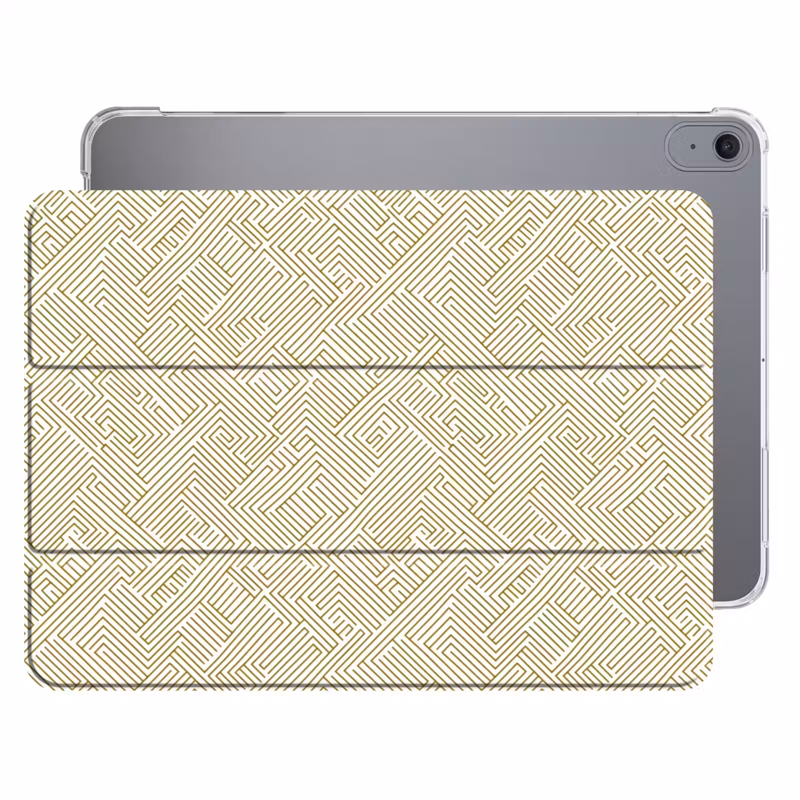 iPad hoes - Geometrisch - Lijnen - Groen — 1