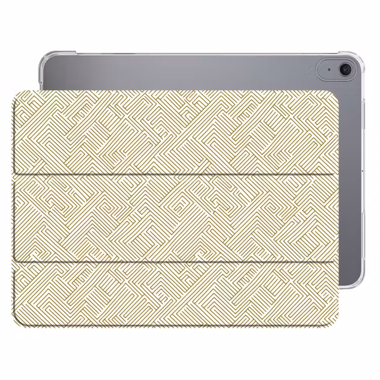 iPad hoes - Geometrisch - Lijnen - Groen — 1