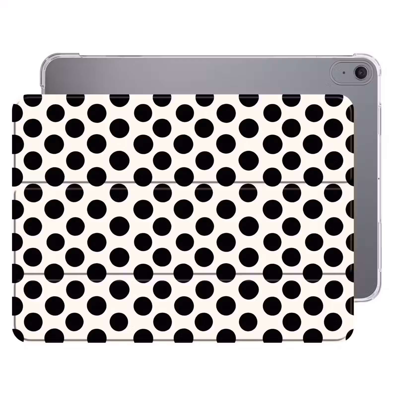 iPad hoes - Klassiek - Stippen - Zwart — 1