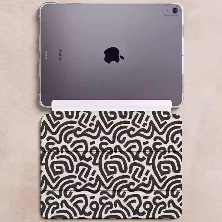 iPad hoes - Modern - Abstract - Zwart — 6