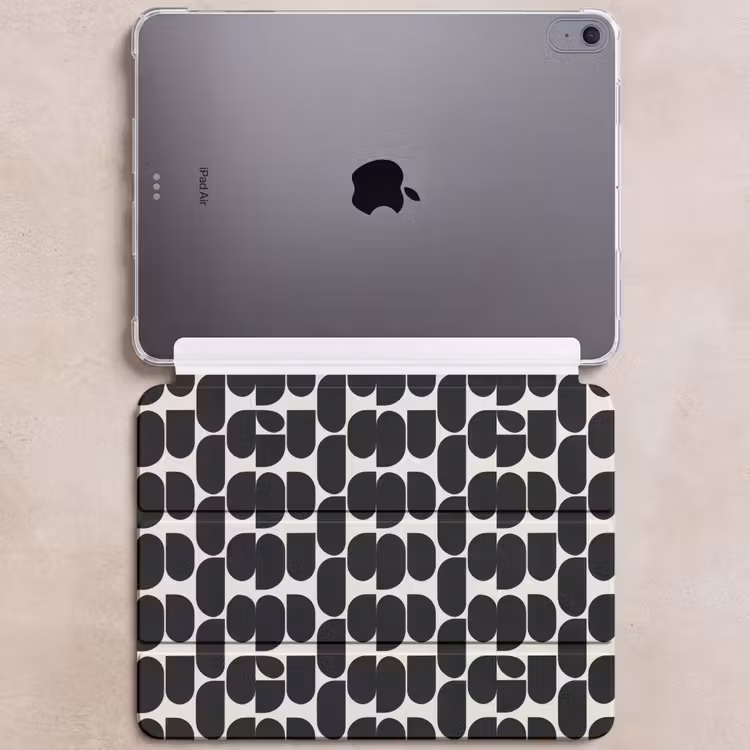 iPad hoes - Modern - Patroon - Zwart — 6