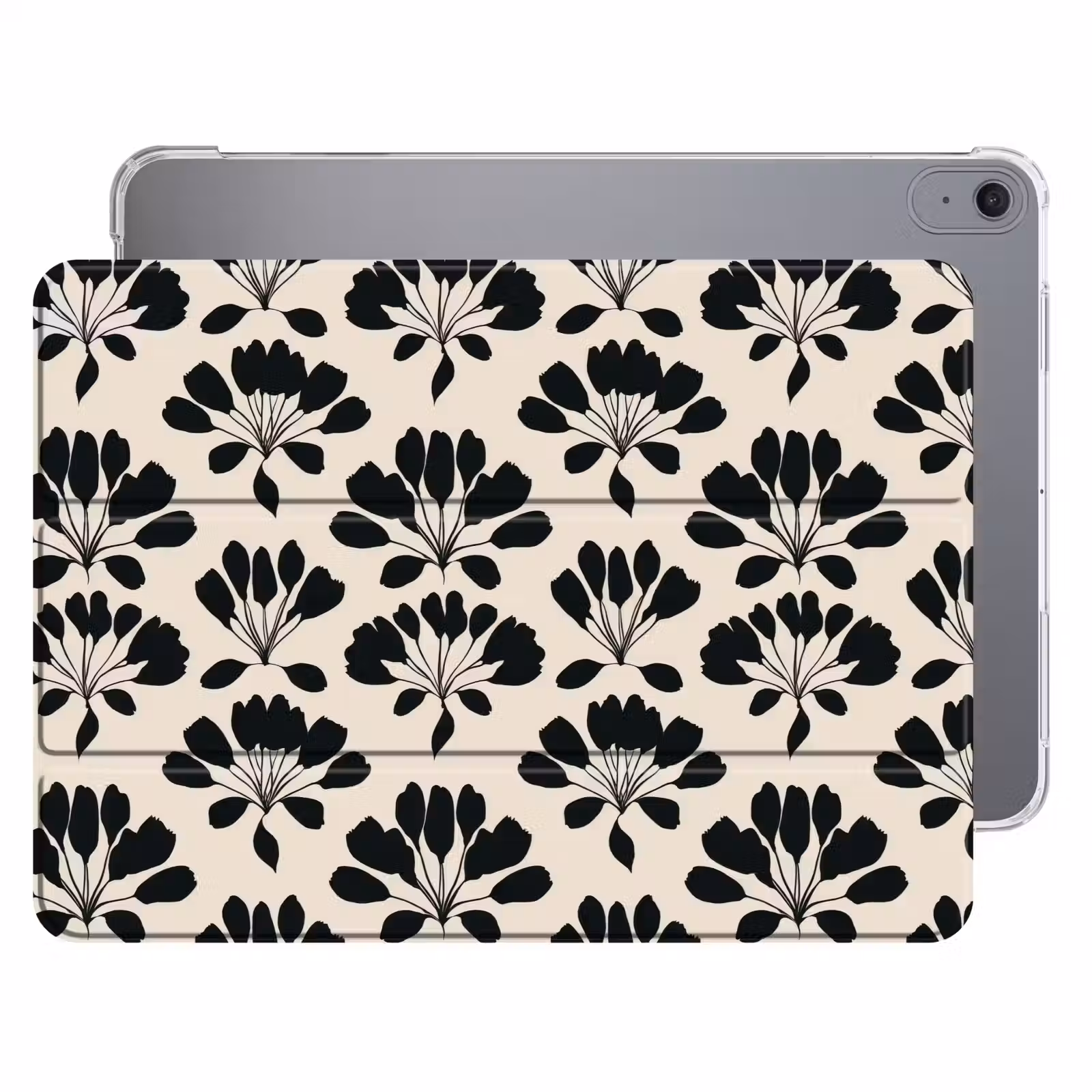 iPad hoes - Abstract - Patroon - Zwart — 1
